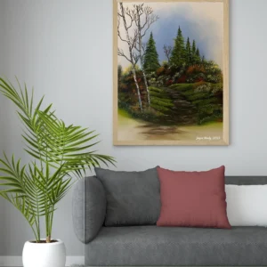 Bram’s Vignette, Bob Ross Style