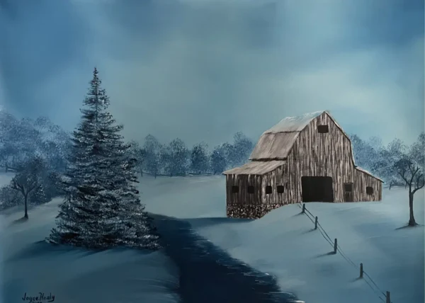 Winter Barn