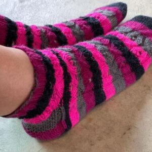 Halloween Ghost Sock Pattern